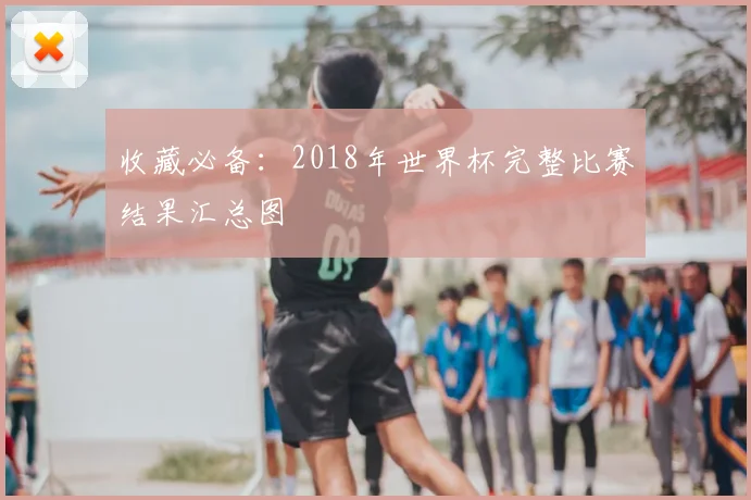 收藏必备:2018年世界杯完整比赛结果汇总图